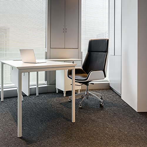 uyoyous Teppichfliesen 20 Stück 50 x 50 cm Teppichfliesen Waschmaschinenfest Fliesen Teppiche Strapazierfähiger Teppichboden für Hause, Büro und Gewerbe (5㎡)