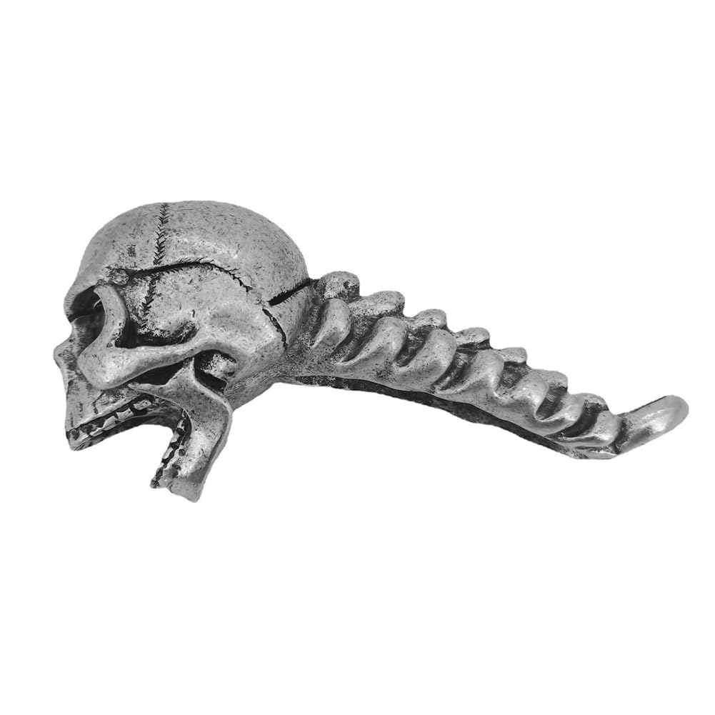 CTRLZS Skull Shape Beer Bottle Opener Portable Keychain Alloy Glass Bottle Cap Opener Alloy 1 PCS