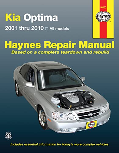 Haynes Manuals N. America, Inc. Kia Optima: 2001 thru 2010 - All Models (Haynes Repair Manual)