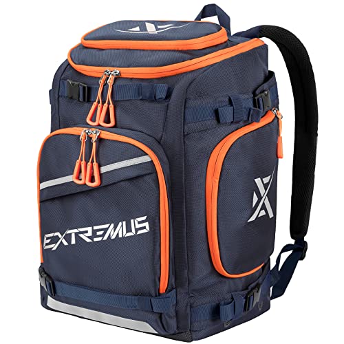 Extremus Ski Boot Bag, 70L Waterproof Snowboard Backpack,Large Capacity