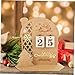 PRETYZOOM 1set Christmas Wooden Countdown Calendar Advent Calendar Kit for Home Decor Includes All Materials for Easy Assembly for Holiday Decor and Giving