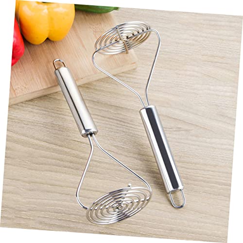 Kartoffelstampfer, 2 Stück, Kürbisstampfer, Handkartoffelstampfer, Reispresse, Handwerkzeug, Kartoffelpresse, Kartoffelpresse, Presser, Handstampfer, Handwerkzeuge, Gemüsestampfer, Stampfer, Holzwerkz