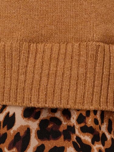 Adrianna Papell Women's Printed Woven Collar Twofer4