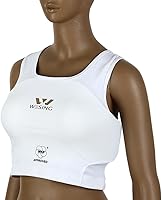 Vista 2 de Protector de pecho de karate aprobado por WESING WKF para mujer