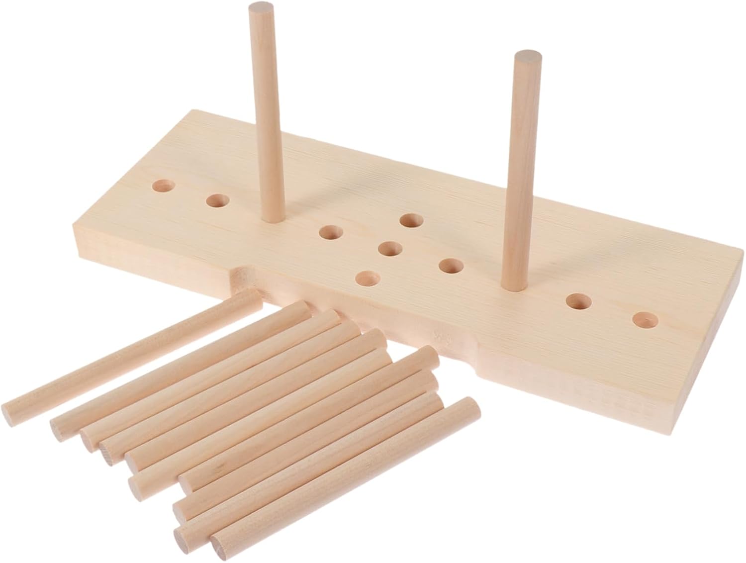 HAPINARY Wooden Bow Maker Tool Set for DIY Ribbon Bows Crafting Accessories for Wreaths and Decorations Easy to Use Bowknot Maker for Parties and Events