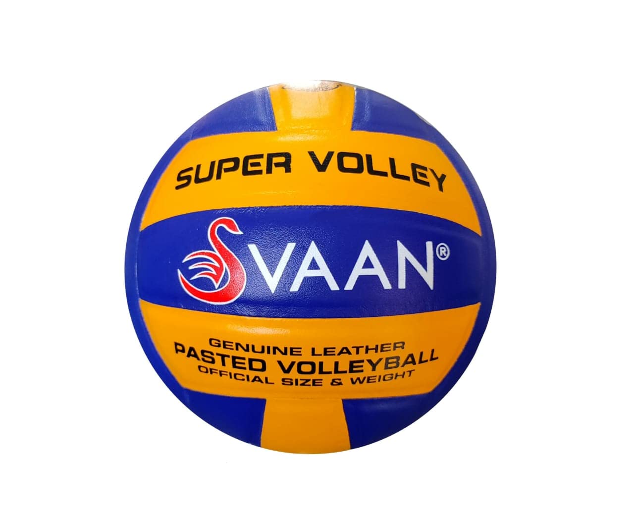 Svaan Leather Volleyball -Super Volley - Pasted Volleyball Official Size and Weight (Multicolor) (B0B1XBXZQ1) Amazon Price History, Amazon Price Tracker
