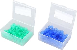 Dental Color Code Rings, 200pcs Dental Silicone Instrument Color Code Rings, Dental Instrument Labels Rings, Easy Clean Dental Color Code Rings for Dental Instruments