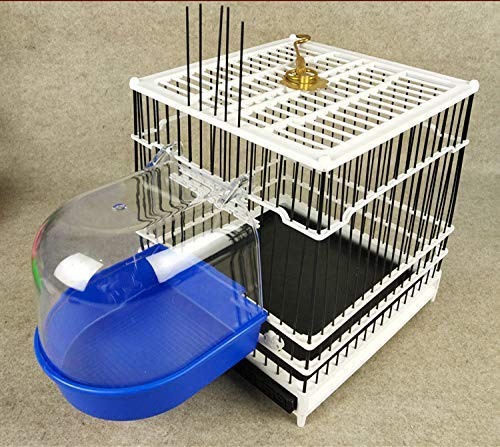 Bird Bath for Cage, Parrot Bird Bath, Hanging Bath for Bird Pet Birds Cage Hanging Accessory Bowl Birdbath Pet Birds Cage Hanging Bathtub Small Bird Water Bath Tub