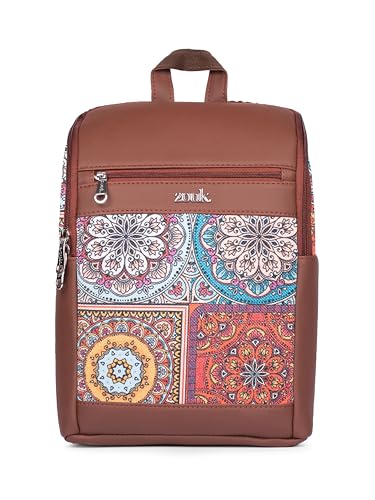 Image of ZOUK Amalia Daypack |Padded Tablet Compartment | Adjustable Straps | Water-Resistant | Men and Women | Daily Use | Lightweight |Smart & Compact |Comfortable & Stylish