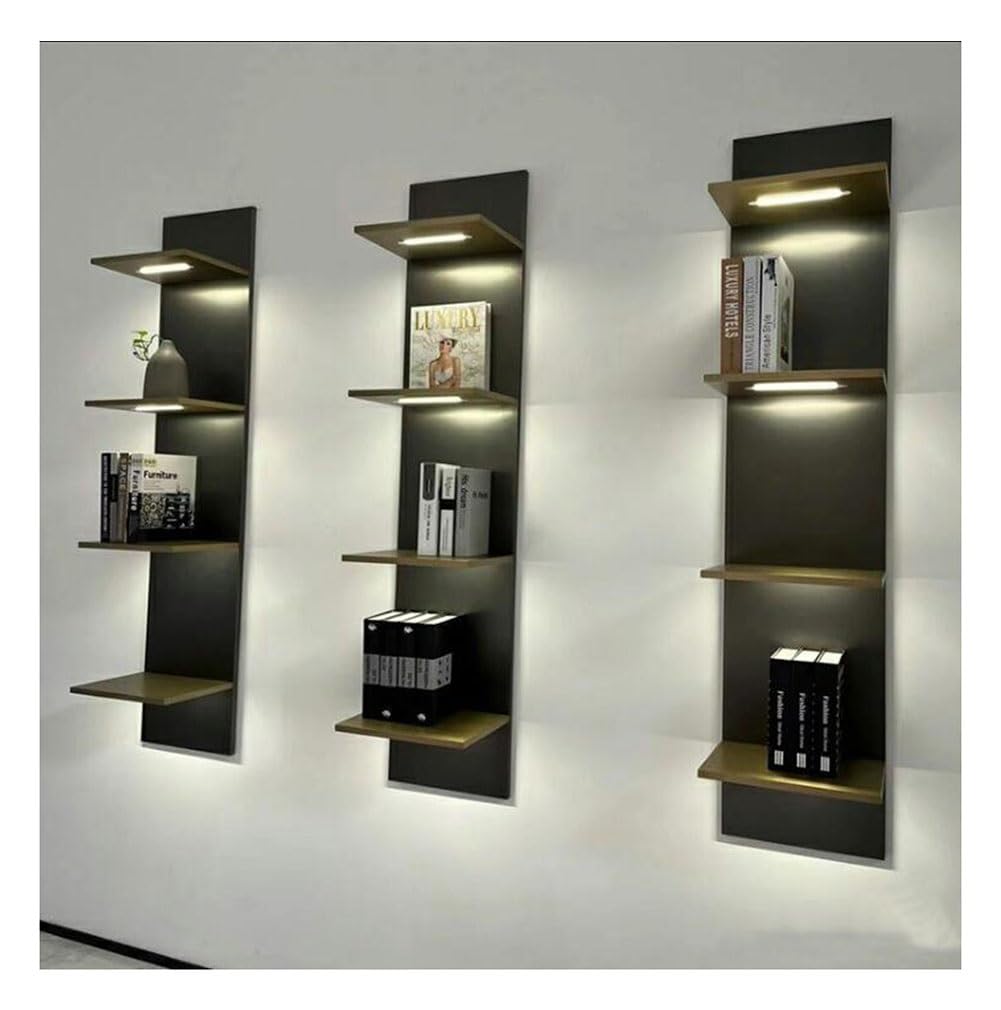Dxbqm Drijvende planken, wandplank houten decoratieve fotolijstje huis opbergorganizer voor slaapkamer, woonkamer, badkamer, keuken, kantoor (maat: 30cm