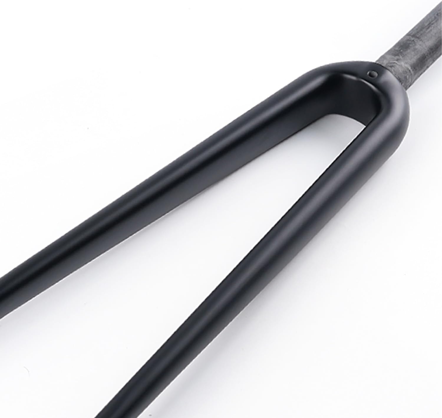 Black Carbon Fiber Fixed Gear Bike Front Fork 28.6mm Fixie Track Cycling Bicycle Parts
