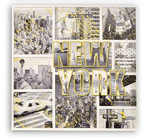 Cadre toile New York 1 idéal pour illuminer la décoration de votre salon moderne