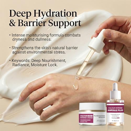 Calcium Korean Skincare Set, Skin Care Gift Sets For Women: Calcium Volume Multi Balm, Eye Mask, Serum, Anti Aging Face Cream - Skin Care Sets & Kits For Smooth & Glowing Skin, Pamper Gifts For Women - Image 6