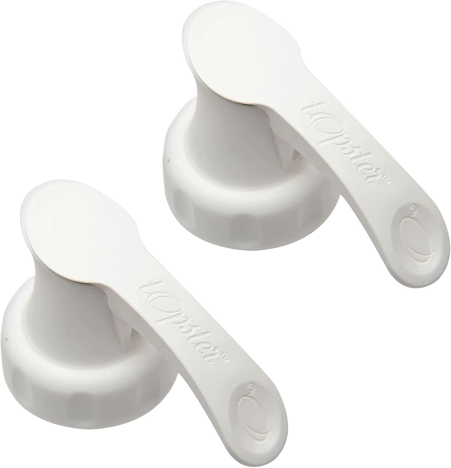 Topster Milk Top Pourers (White) Milk Bottle Pourers for Plastic