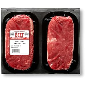 Amazon Grocery, Beef Tenderloin Ste...