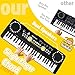 49 Key Piano Keyboard for Kids Music Toys Ages 3-5 Electronic Keyboards Pianos with Microphone for 3 4 5 6 Year Old Boys Girls Birthday Gifts