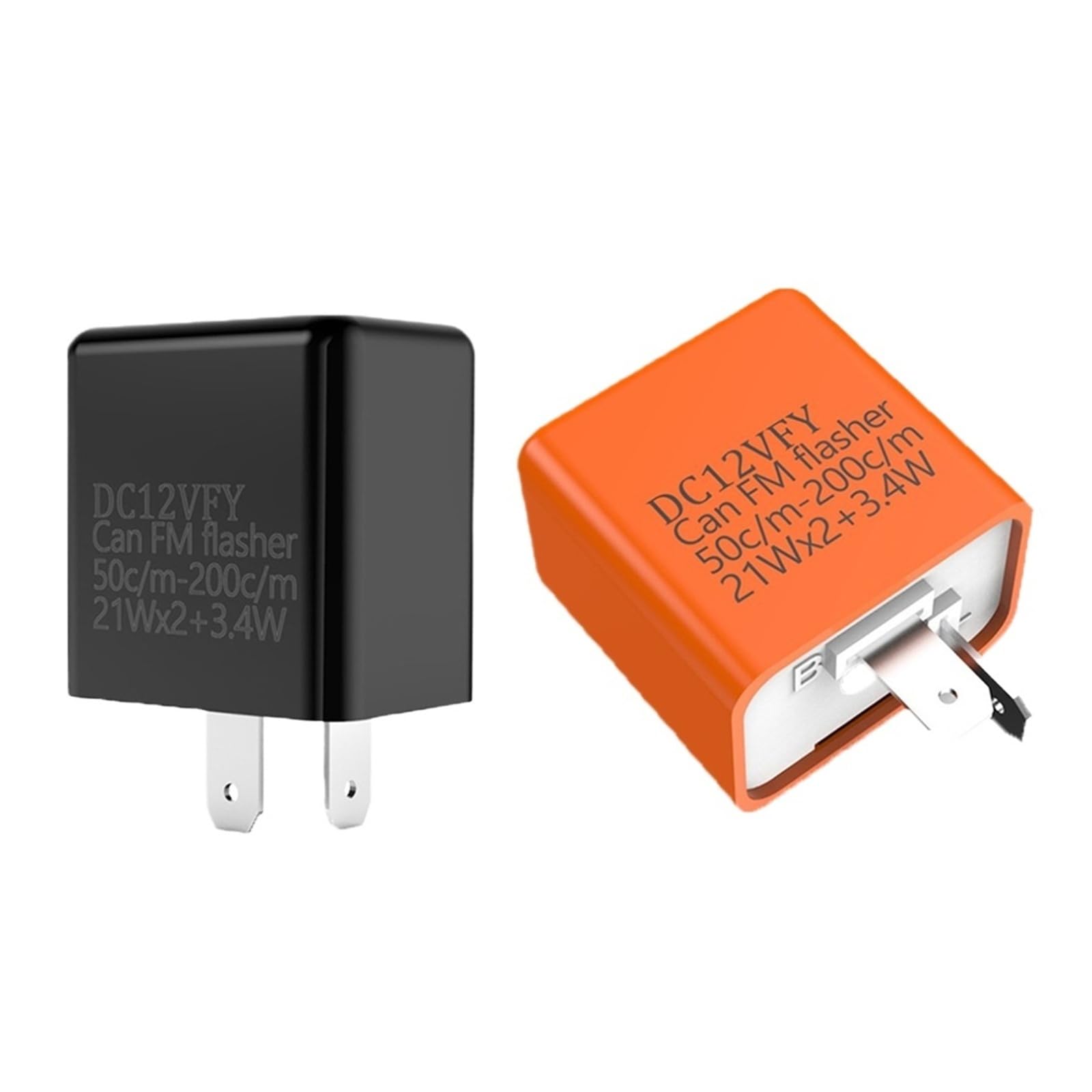 DV 12V Frequenzrelais, einstellbare Blinkeranzeige, Mehrfachschutz, LED-Blinker(Orange)