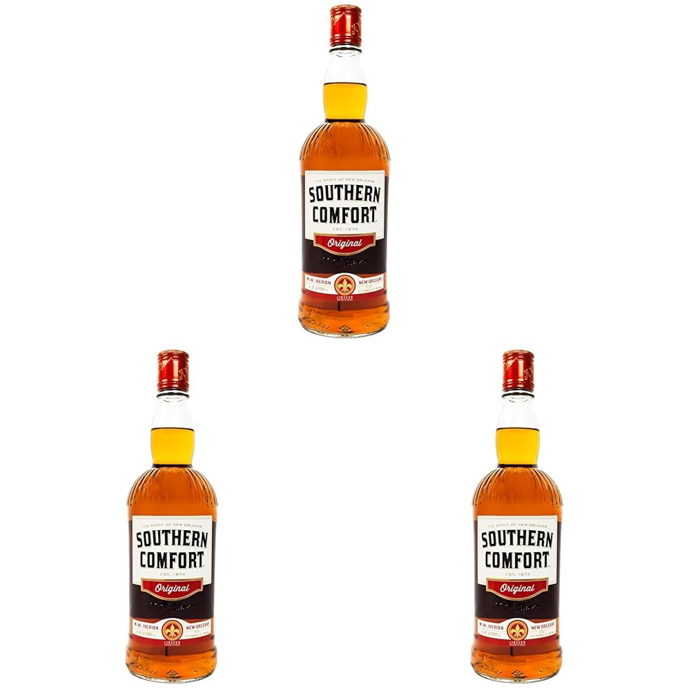 Southern Comfort® Original Whisky-Likör (1 x 1 l) (Packung mit 3)