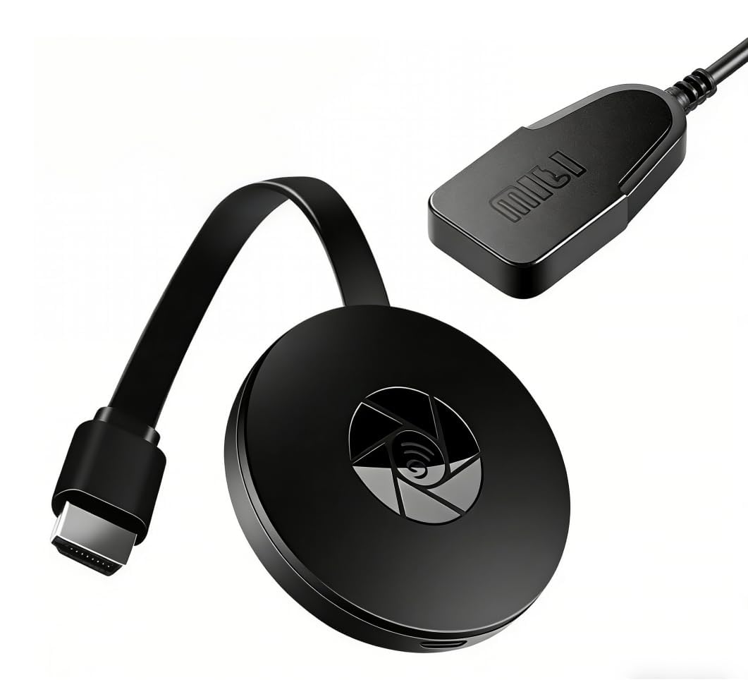 Dongle HDMI sans fil 1080P pour TV, adaptateur Miracast Airplay Bluetooth