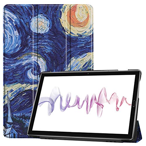 Étui Huawei Mediapad M6 10.8 pouces : coque motif ciel coloré pour le bureau