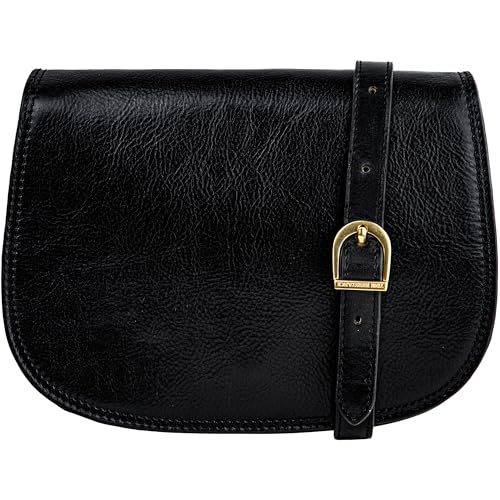 Time Resistance Leder Umhängetasche Damen - Messenger Bags - Schultertasche - Ledertasche - Damen Tasche - Crossbody Bag