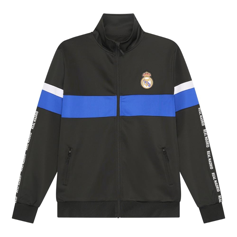 Real Madrid Tuta Uomo - Taglia S a XXL - Stagione 2024/2025 - Tuta da Calcio - Tuta Ufficiale
