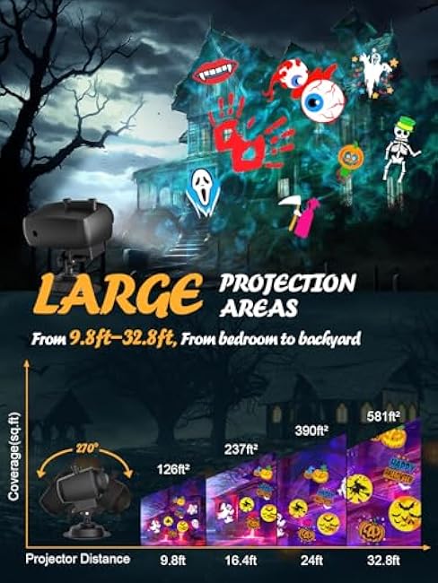 Anysun Christmas Projector Lights Holiday Projector