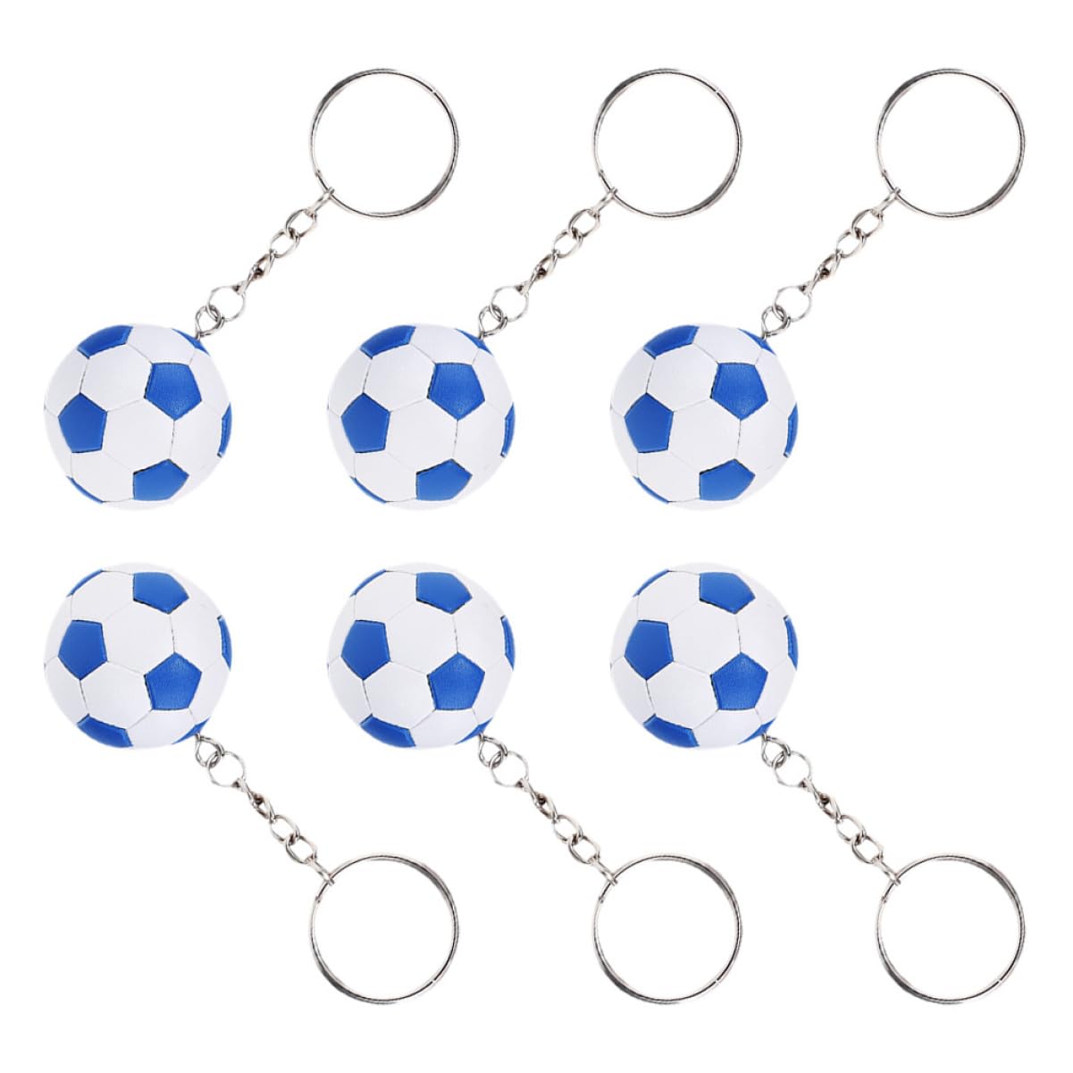 Toddmomy Fußball Schlüsselanhänger Robuste Anhänger Für Taschen Und Schlüssel Dekoration Für Partys Und Für Weiße Designs