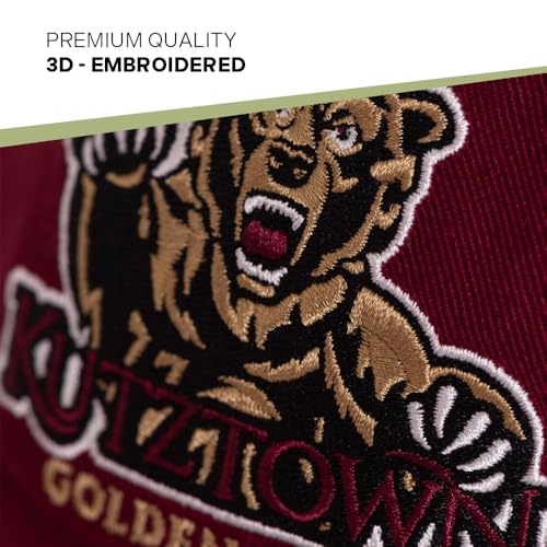 Gorra bordada ajustable universitaria KU Golden Bears miniatura 4