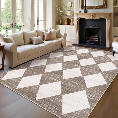 Tapete Lavable Garvee 10x13 Pies Moderno Bajo Pelo miniatura 1