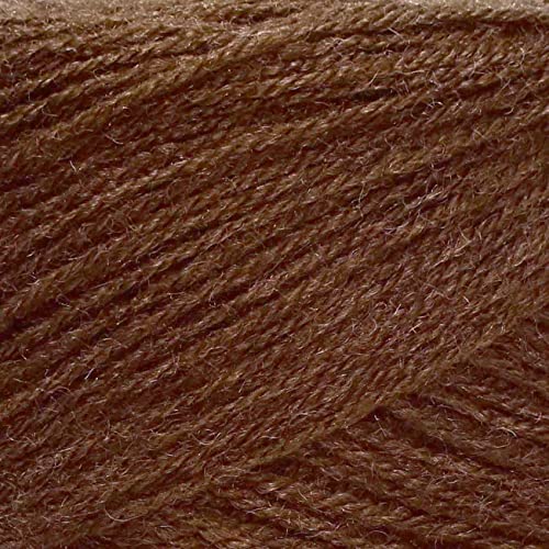 Image of Knitting Yarn Wool Microshine Coffee 500 GMS Best Used with Knitting Needles, Crochet Needles Wool Yarn for Knitting. -NB Art-ABFE