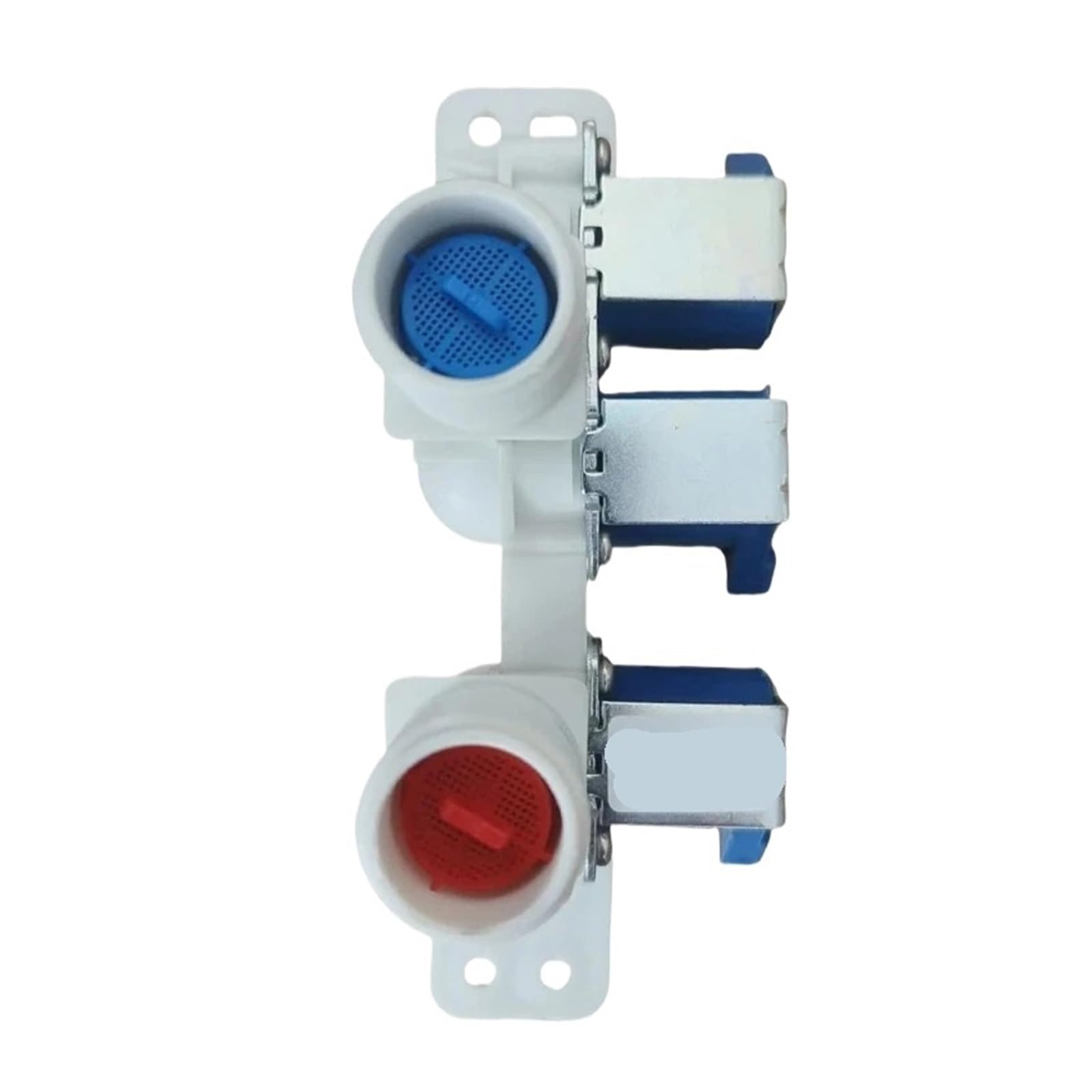 Waschmaschinen-Doppeleinlass-3-Wege-Wassereinlassventil | Waschmaschine Dual Inlet 3-Wege-Wassereinlassventil, stabile Wassersteuerung Ersatzzubehör