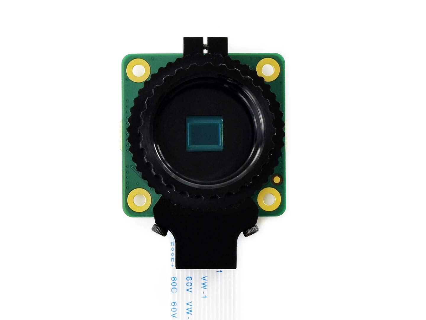 Waveshare Raspberry Pi Camera 12.3MP IMX477 Sensor Supports C- and CS-Mount Lenses