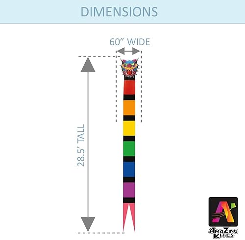 Miniatura 6 de Cometas grandes y fáciles de volar para la playa, patio trasero, parque!