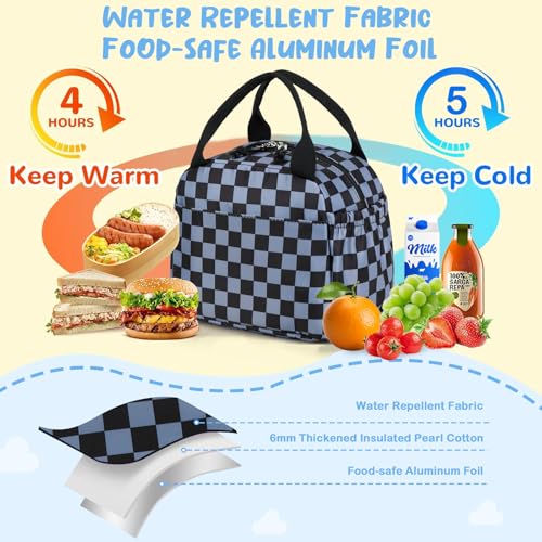 Image of CAMTOP Boys Lunch Box Kids Insulated Lunch Bag Kids Cute Lunchbox for Boys Loncheras Para Ninos