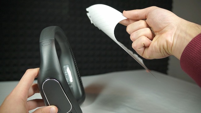 Dnenellr Ventilatore da collo, ventilatore da appendere, batteria da 6000 mAh, portatile, USB a 3 velocità, ventilatore da collo a mani libere, per interni, viaggi, all'aperto Dnenellr Ventilatore da collo, ventilatore da appendere, batteria da 6000 mAh, portatile, USB a 3 velocità, ventilatore da collo a mani libere, per interni, viaggi, all'aperto