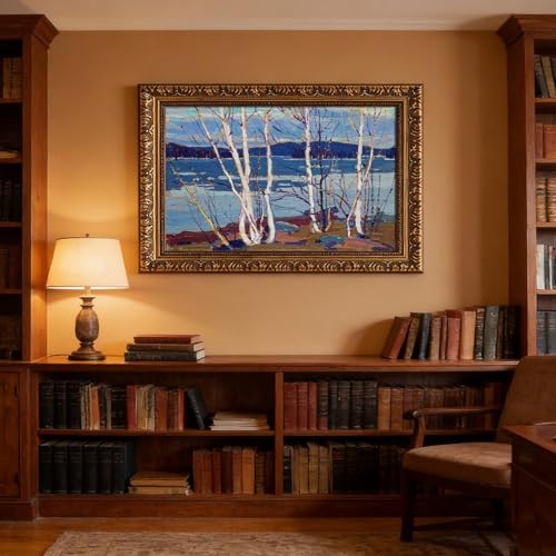 Impression sur toile Last Spring Tom John Thomson : finis les murs de bureau vides - 5