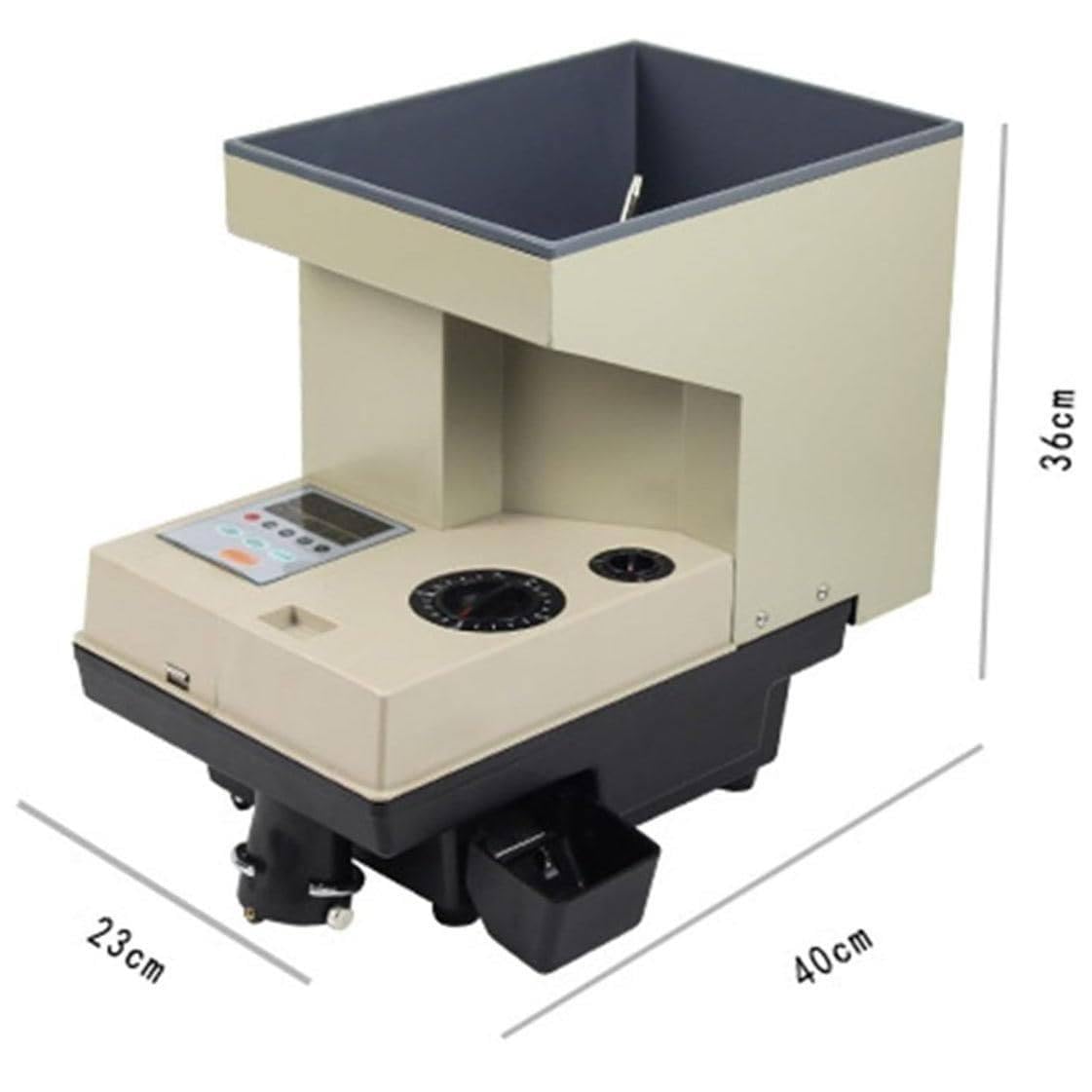 Contatore Automatico di Monete e smistatore, Macchina per Lo smistamento delle Monete, Strumento di smistamento delle Monete, per Monete da 15 mm ~ 35 mm