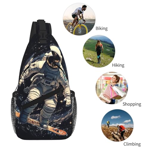 Mochila Sling Crossbody para mujer y hombre miniatura 6