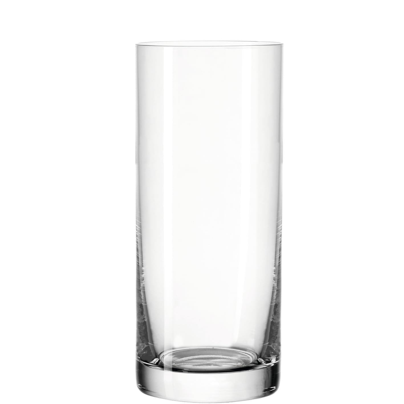 LEONARDO HOME Easy+ Trink-Gläser • 6er Set • spülmaschinenfeste Wasser-Gläser • geradlinige Glas-Becher • Getränke-Set • 350 ml • 039616