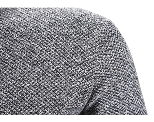 Men's Cotton Fleece Thicker Sweater Fashion Long Sleeve Slim Fit Half Zipper Turtleneck Warm Knitted Pullover4