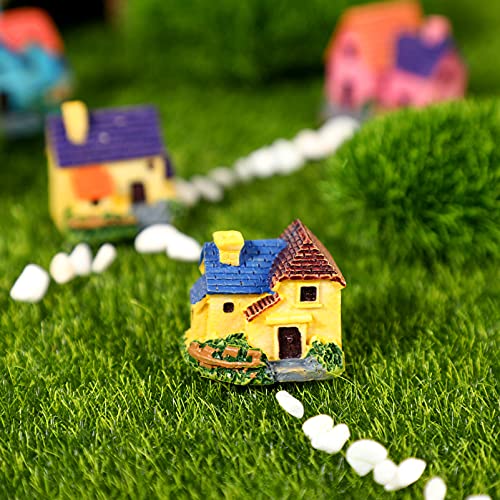 Tinksky 4Pcs Miniature Dollhouse Bonsai Craft Garden Resin Landscape Diy Villa Decor, Birthday Gift For Children #TOP7