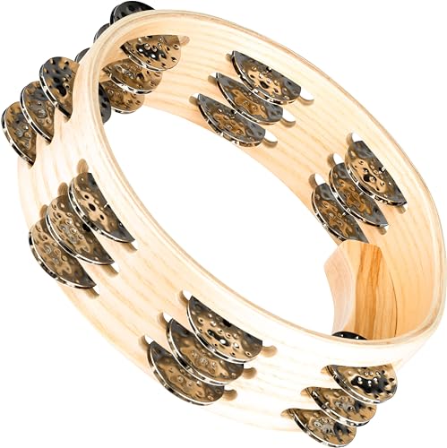 Tambourin 3 rangées Meinl Artisan en bois de frêne blanc américain