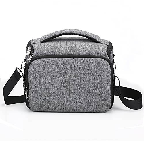 Sacoche Appareil Photo Canon avec Rembourré Sac Appareil Photo pour SLR DSLR,Objectifs, Câbles, Accessoires,Sacoche Photo avec Compartiments et Housse de Pluie