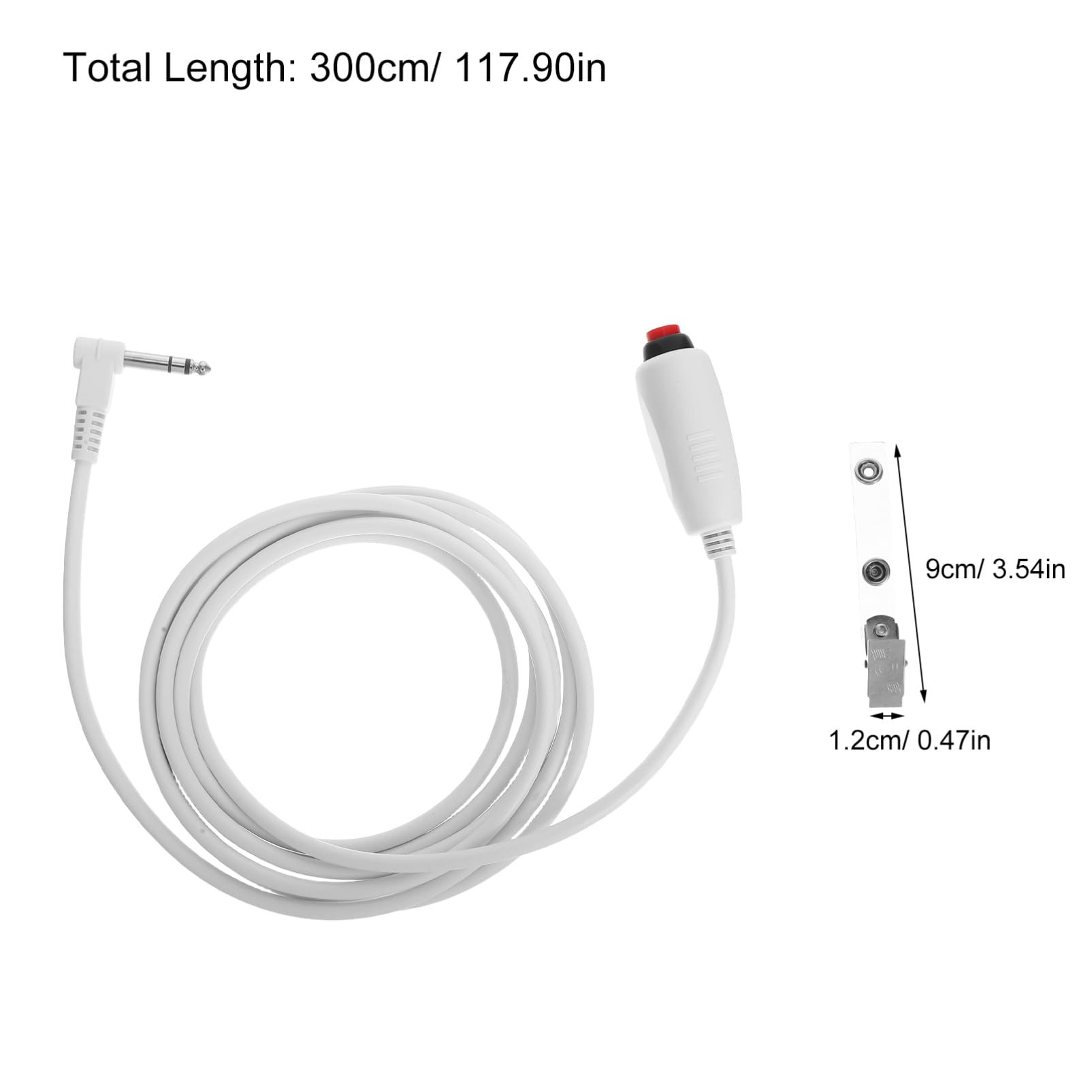 Angoily Cord with Bed Sheet Clip Plug Cable for Replacement Medical Staff for Hospital Use High Sensitivity Design
