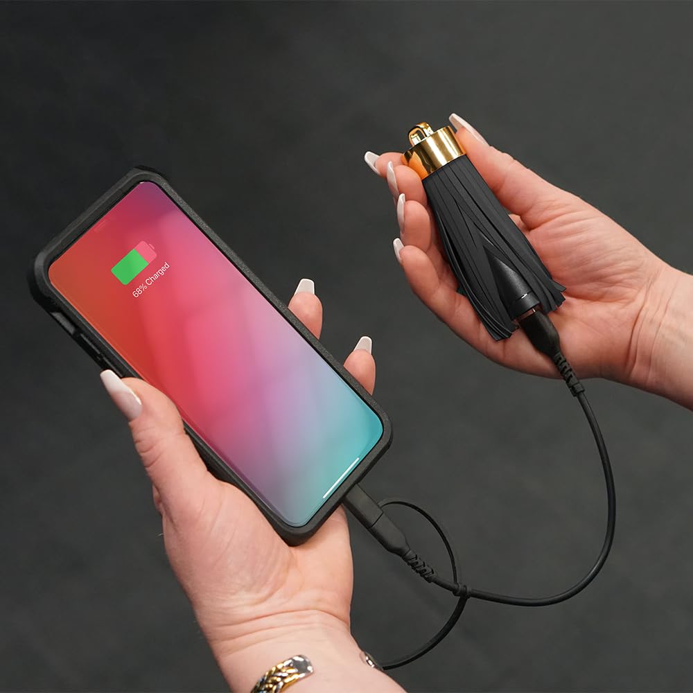 Amazon.com: Limitless Tassel Keychain Power Bank (Black) : Cell