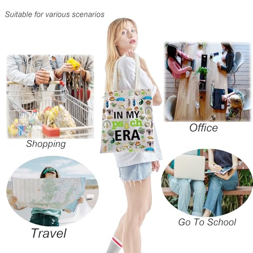 TSOTMO TV Show Merch Gift Detective Gifts Shawn Spencer Tote Bag for TV Fans Comedy Sitcom Pineapple Gift (Psy ERA)3