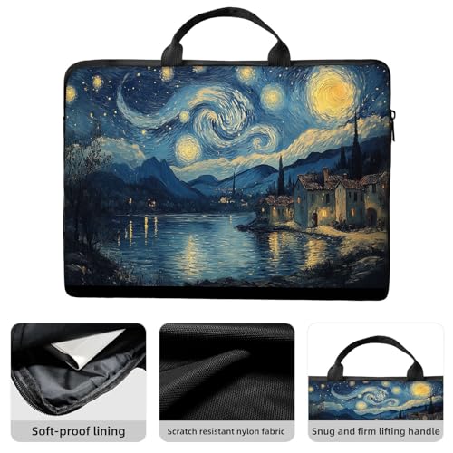Funda para portátil estilo Van Gogh 15 pulgadas miniatura 4