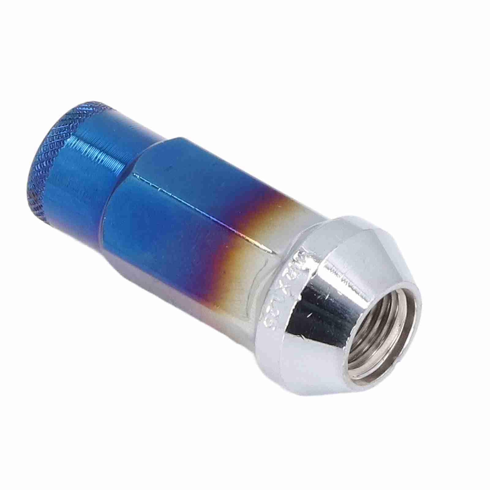 20 sztuk metalowych nakrętek do kół M12 x 1,25, nierdzewne, wymienne