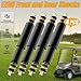ENEKER Golf Cart Shocks, EZGO Front Shocks and EZGO Rear Shocks for Golf Cart 1994-UP EZGO TXT&Medalist Gas and Electric, Replace 70928-G01, 76418-01, 4PCS